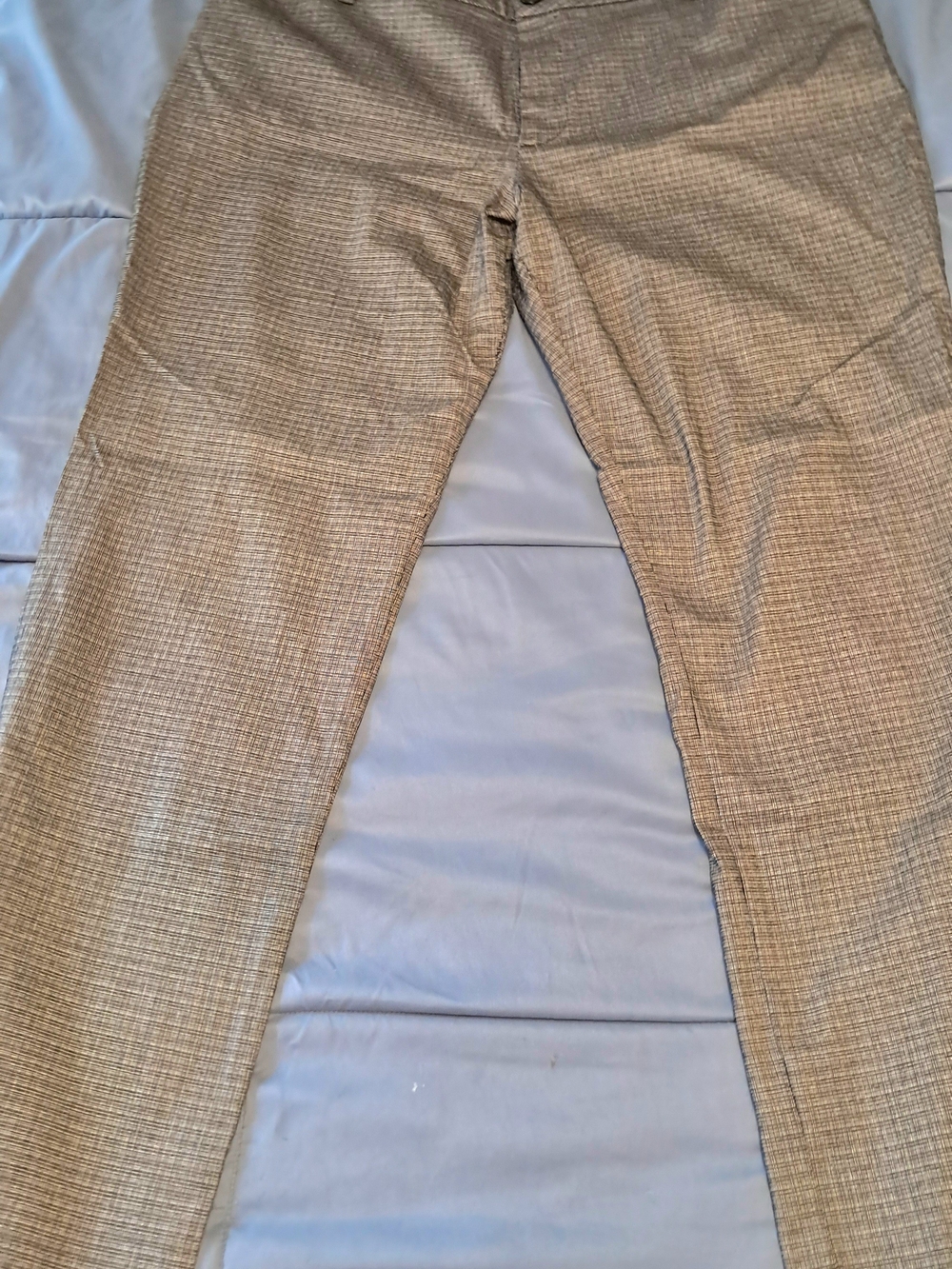 Lee Women's Beige Plaid Dress Pants